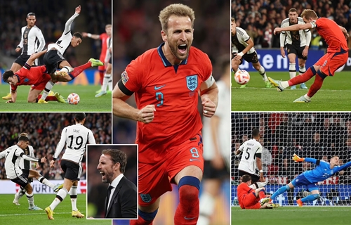 Anh, Đức rượt đuổi tỷ số hấp dẫn để tạm biệt UEFA Nations League

